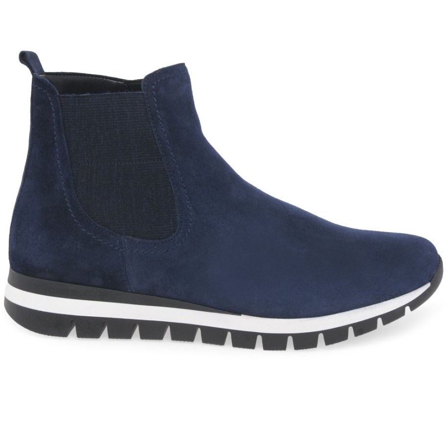 Tengeri Velúr Teller Női Bokacsizma Gabor