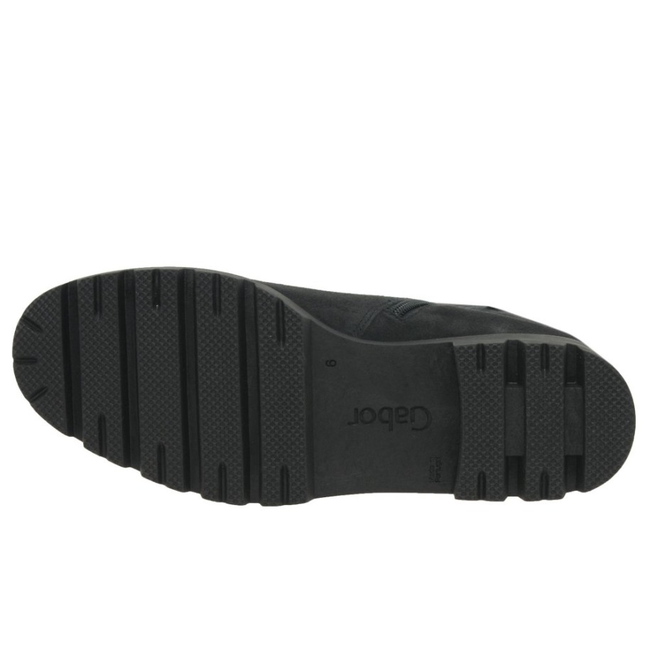 Newport Női Chelsea Csizma Gabor Sötétszürke Velúr