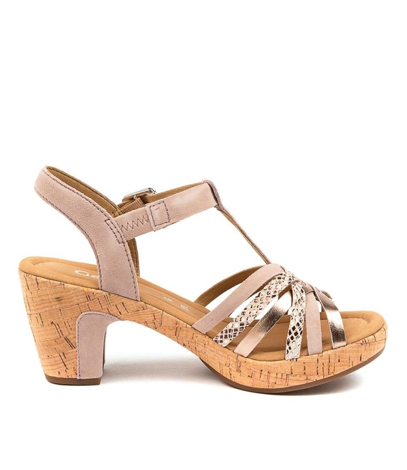 Ryia Pink Suede-Multi Gábor