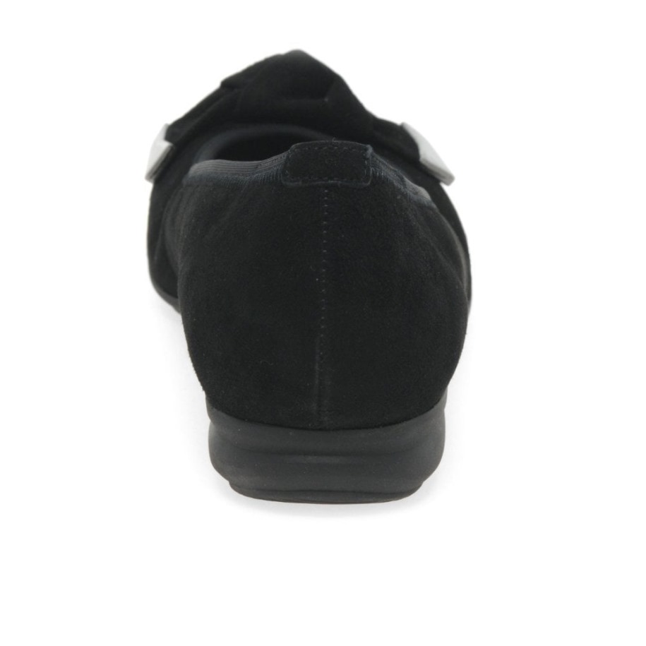 Csendes Női Pumpák Gabor Fekete Velúr