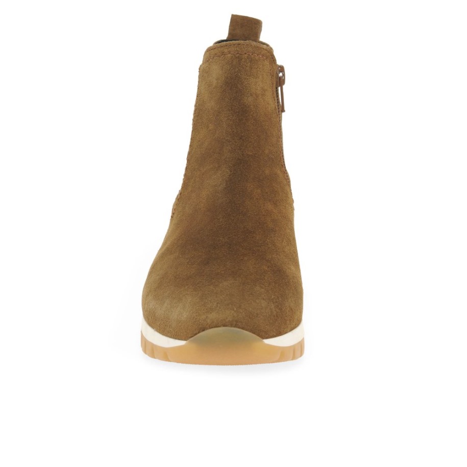 Teller Női Bokacsizma Gabor Konyak Velúr