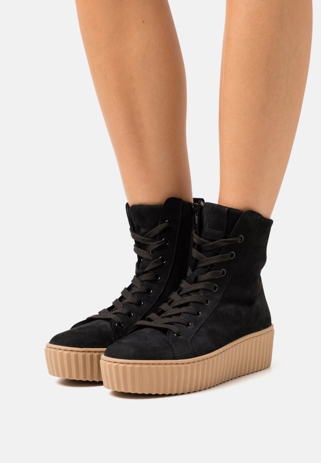 Gabor Platform Bokacsizma Pepper/creme