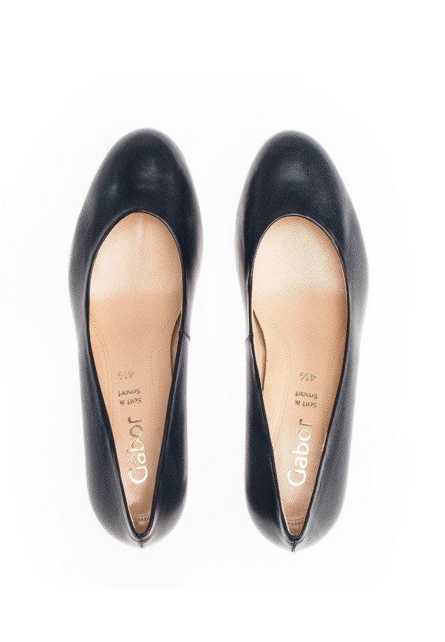 Fekete Klasszikus Sarkú Gbor Női