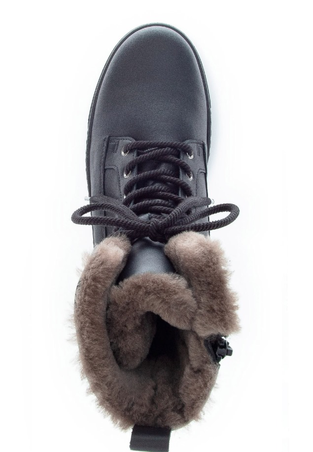 Fekete Gabor Fűzős Bokacsizma