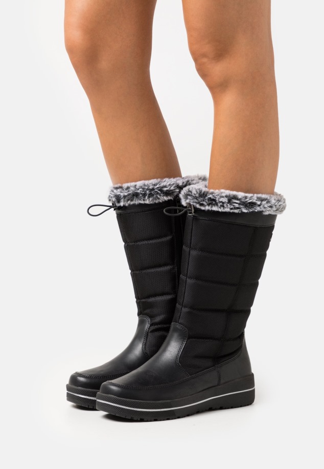 Fekete Gabor Fűzős Bokacsizma