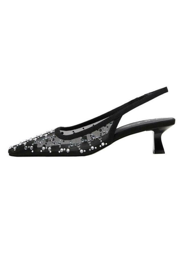 Fekete Klasszikus Sarkú Gabor