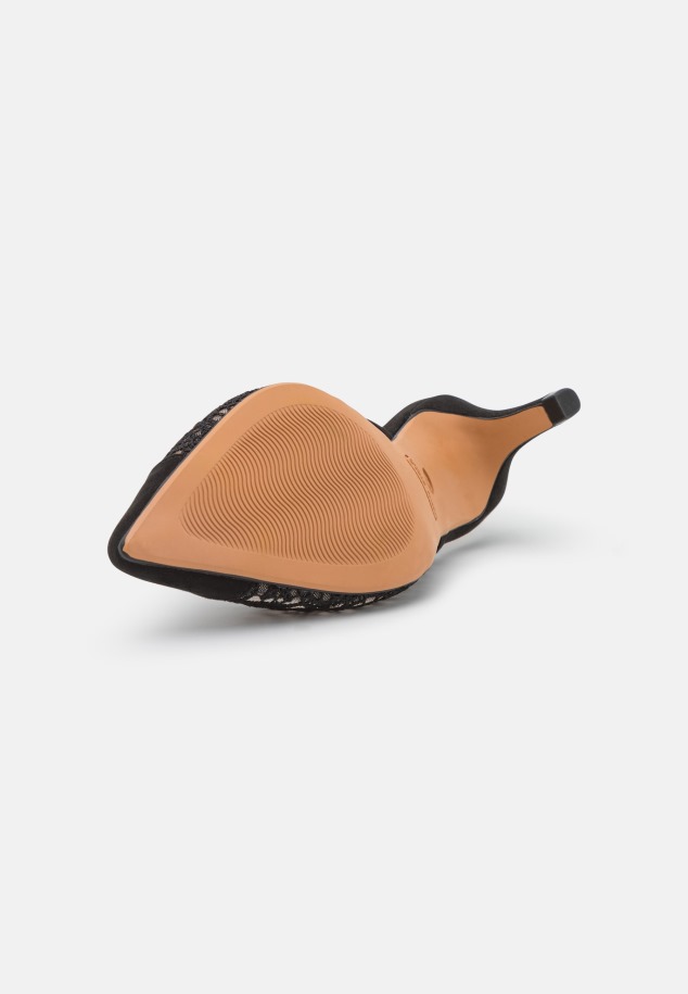 Fekete Klasszikus Sarkú Gabor