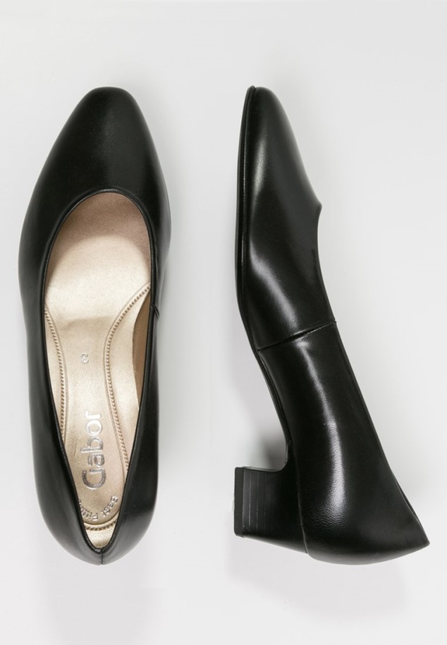 Fekete Női Gabor Klasszikus Sarkú Cipő