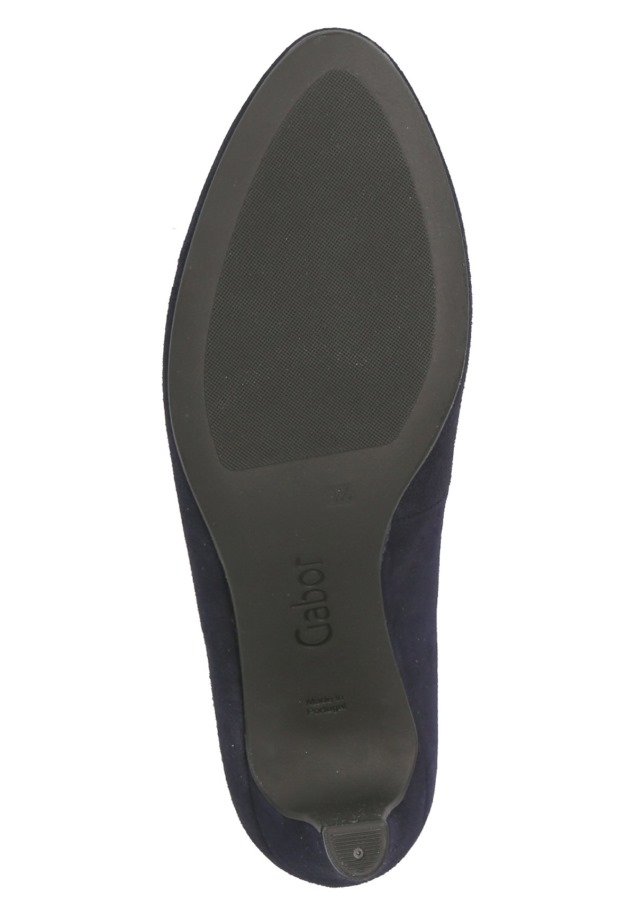 Sötétkék Klasszikus Sarkú Gabor