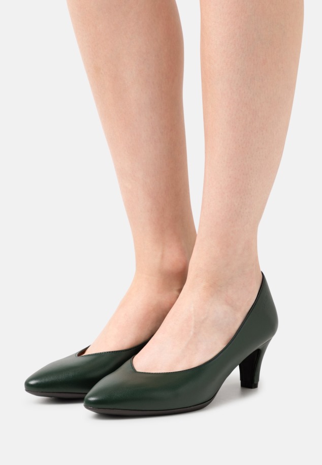 Sötétkék Klasszikus Sarkú Gabor