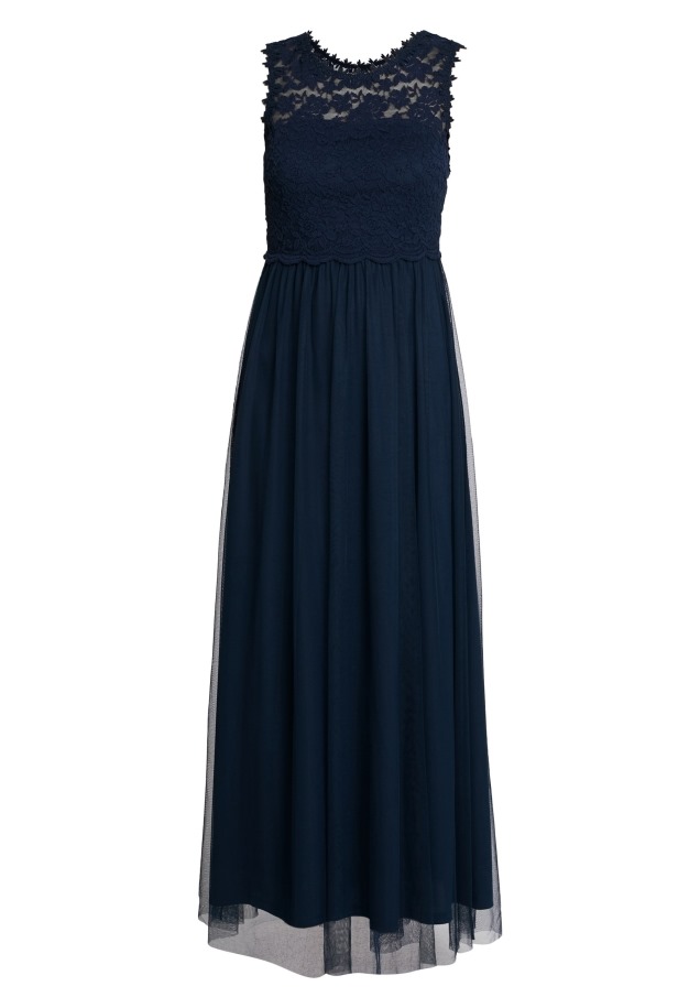 Sötétkék Klasszikus Sarkú Gabor