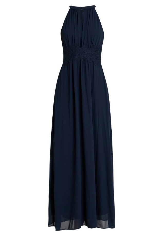 Sötétkék Klasszikus Sarkú Gabor